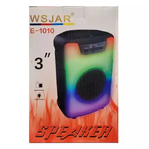 اسپیکر شارژی بلوتوثی WSJAR مدل E-1010